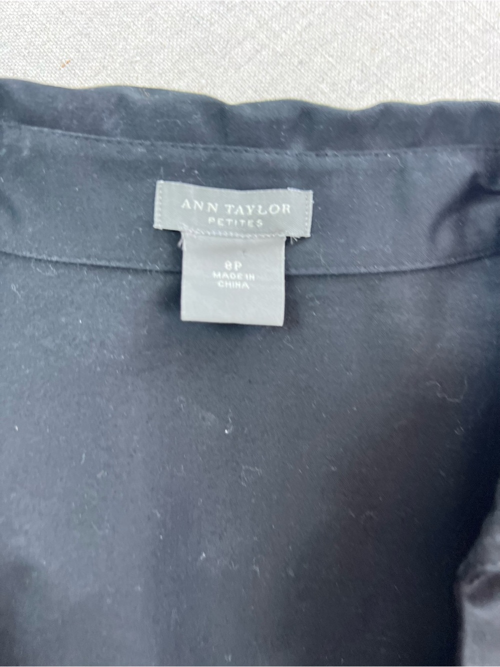Women’s Black Belted Short Sleeve Collared Sleek Business Professional Dress-8P - Picture 9 of 9